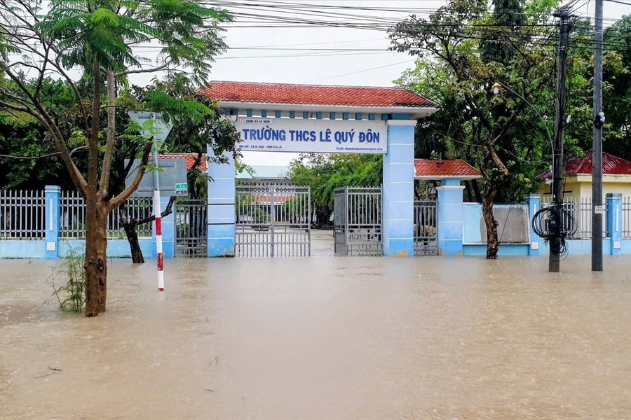Gia Lai: Hơn 766.000 học sinh nghỉ học phòng mưa lớn, lũ lụt