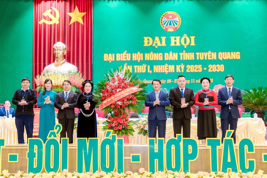 Bà Chu Thị Ngọc Diệp giữ chức Chủ tịch Hội Nông dân tỉnh Tuyên Quang