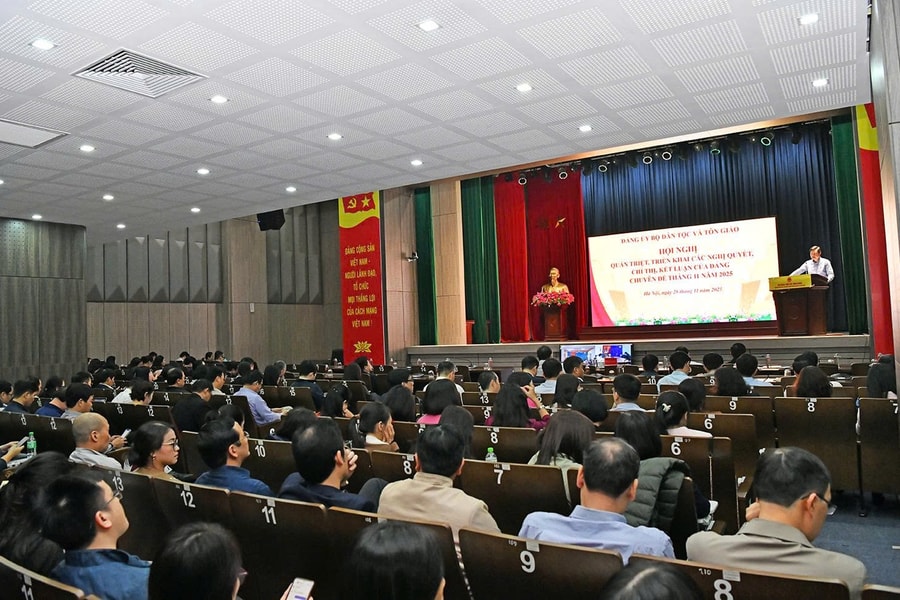 Bộ Dân tộc và Tôn giáo: Quán triệt, triển khai các Nghị quyết, Chỉ thị, Kết luận của Đảng