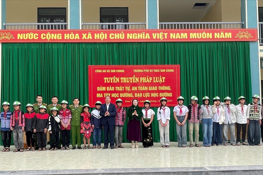 Tam Chung tăng cường tuyên truyền pháp luật, nâng cao nhận thức cộng đồng