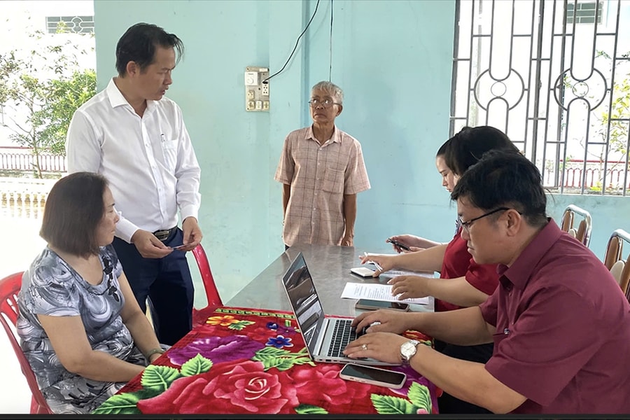 TP. Cần Thơ: Phường Vĩnh Châu đưa dịch vụ hành chính công đến Nhà dưỡng lão Đức Thọ
