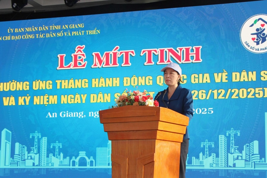 An Giang đồng loạt hành động vì dân số và phát triển bền vững