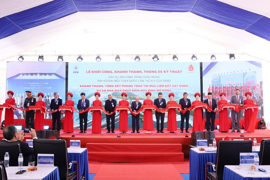 Tập đoàn Điện lực Việt Nam: Khởi công, khánh thành nhiều dự án, công trình chào mừng Đại hội Đại biểu Toàn quốc Lần thứ XIV của Đảng