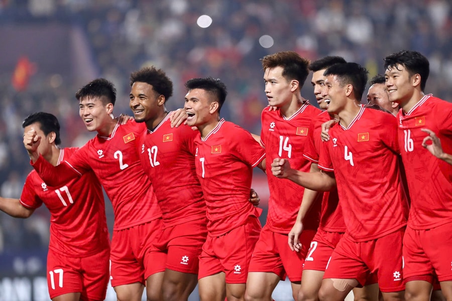 Đội tuyển Việt Nam thăng tiến mạnh nhất Đông Nam Á trên bảng xếp hạng FIFA