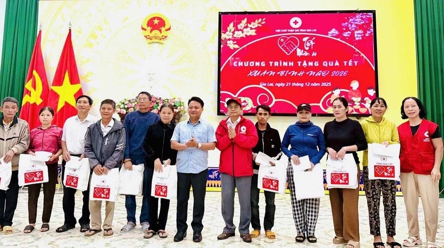 Lan tỏa yêu thương “Tết nhân ái” ở Gia Lai