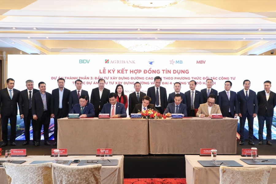 Agribank làm đầu mối thu xếp khoản tín dụng 25.453 tỷ đồng cho Dự án đầu tư xây dựng đường Vành đai 4 - Vùng Thủ đô Hà Nội