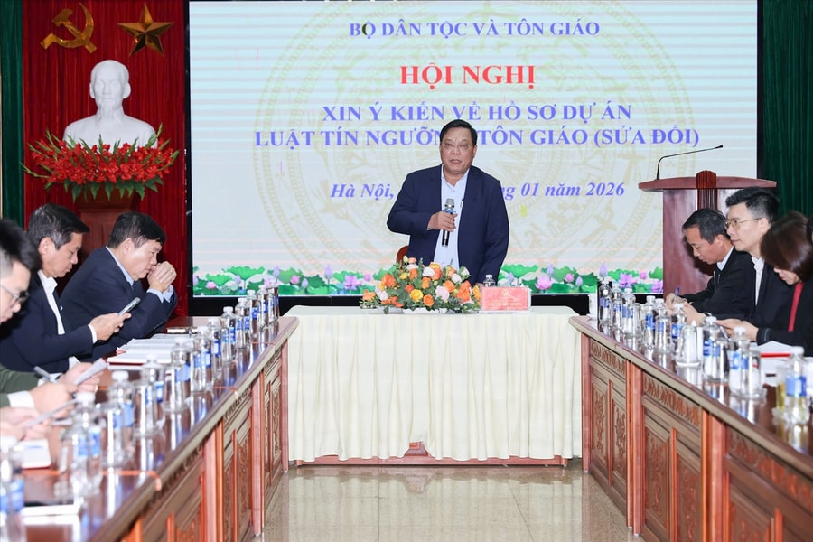 Cần quy định cụ thể về hoạt động tín ngưỡng, tôn giáo trên không gian mạng