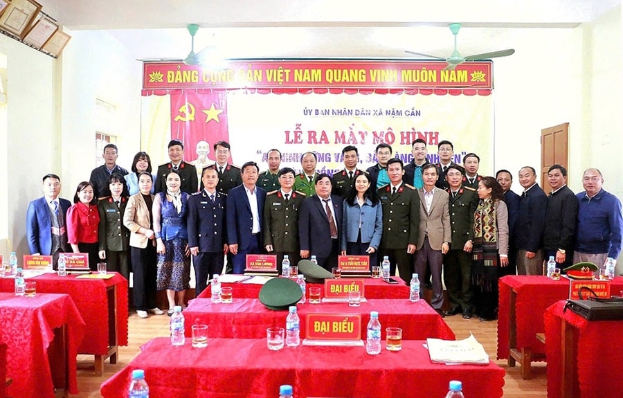 Nghệ An: Ra mắt mô hình “An ninh vững vàng - Bản làng bình yên”