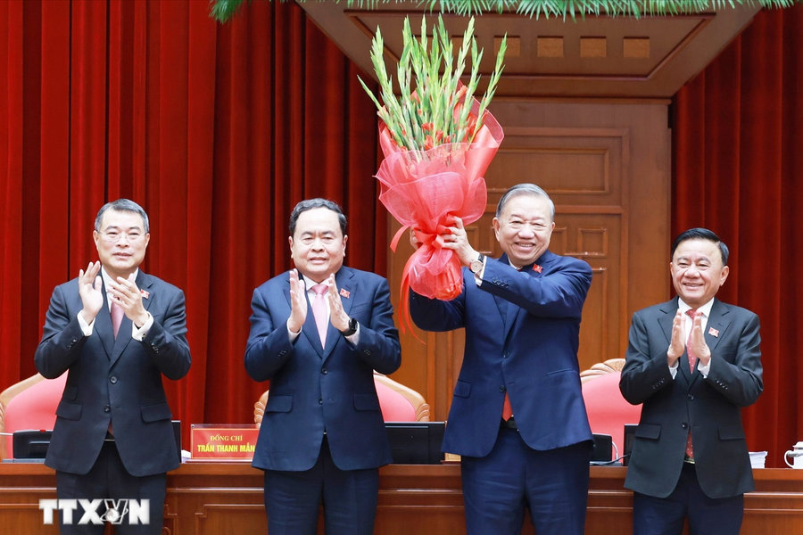 Đồng chí Tô Lâm được bầu giữ chức Tổng Bí thư Ban Chấp hành Trung ương Đảng khóa XIV