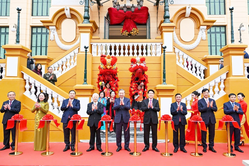 Khánh thành công trình Trụ sở làm việc Cơ quan Chủ tịch nước