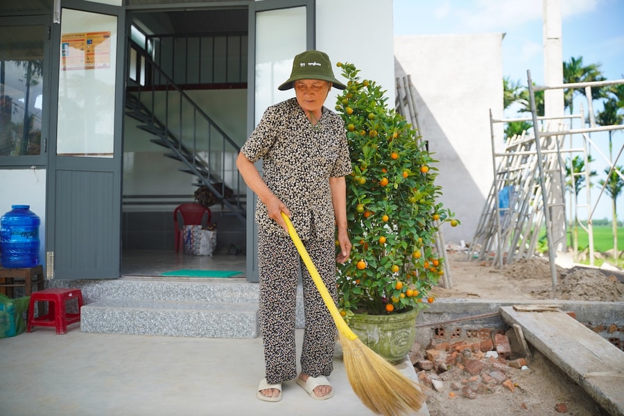 Xuân ấm trong những căn nhà mới nơi “rốn lũ”