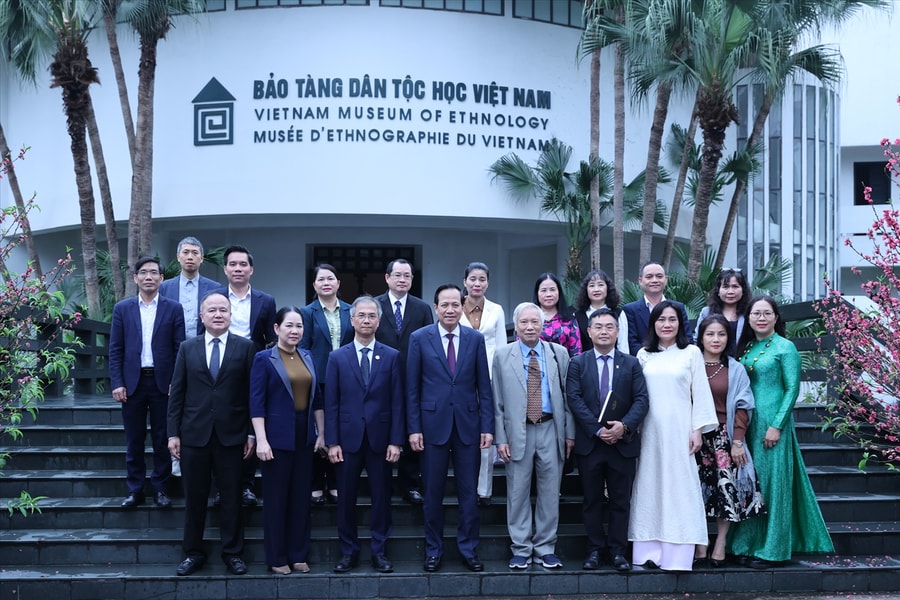 Bộ trưởng Đào Ngọc Dung: Bảo tàng Dân tộc học Việt Nam là tài sản quý báu và vô giá của đất nước