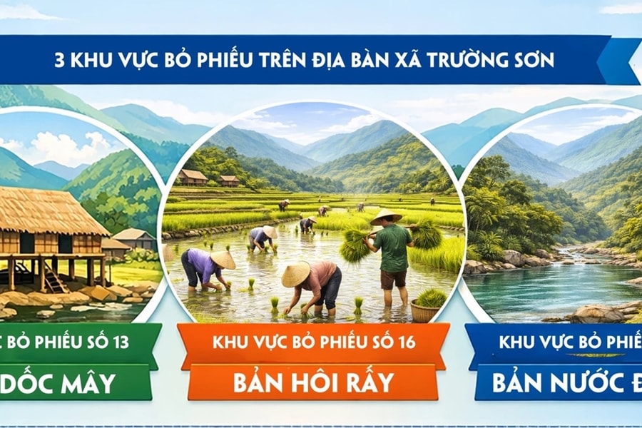 Quảng Trị: Ba bản vùng sâu được tổ chức bầu cử sớm hơn 7 ngày