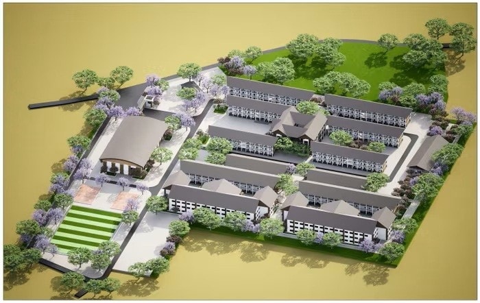 Thứ trưởng Y Vinh Tơr là thành viên Ban Chỉ đạo xây dựng trường học cho các xã biên giới