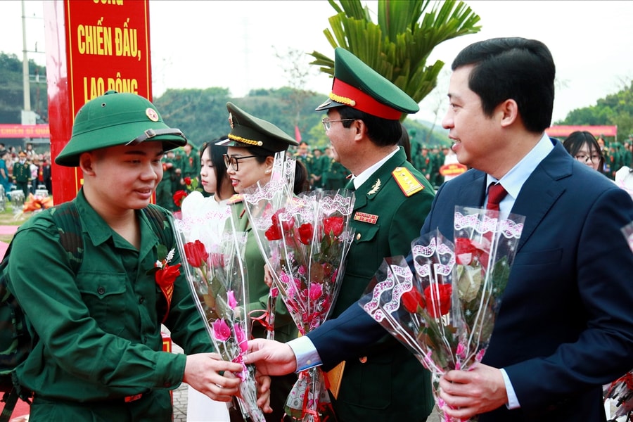 Lào Cai: 87% thanh niên lên đường nhập ngũ là người DTTS