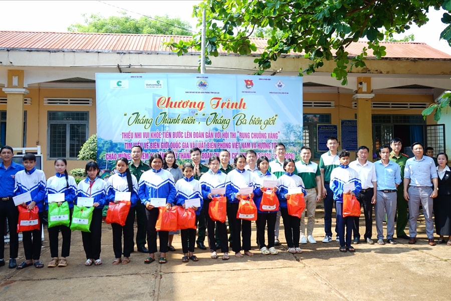 “Tháng 3 biên giới” lan tỏa tinh thần yêu nước trong thế hệ trẻ Gia Lai