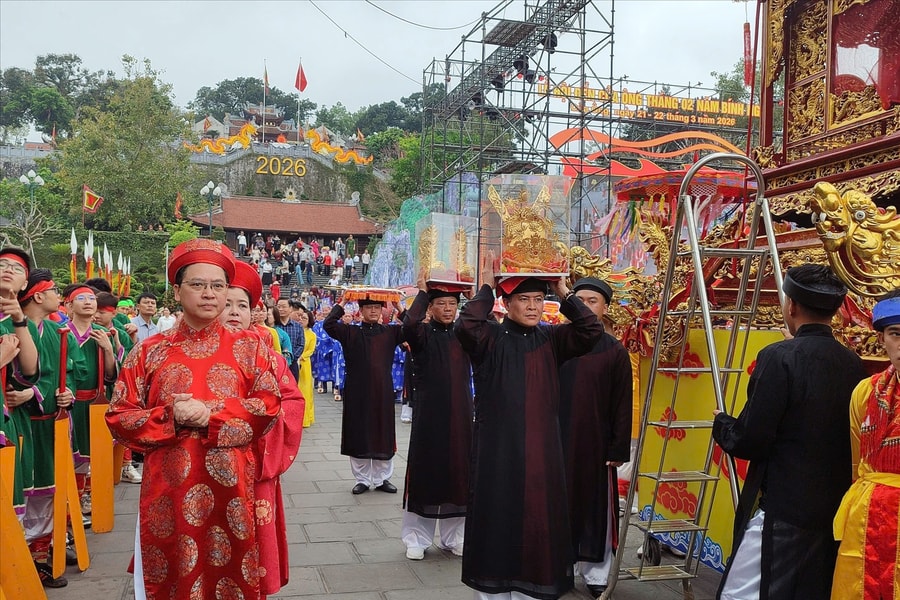 Khai hội Đền Cửa Ông với quy mô rước lớn nhất từ trước đến nay