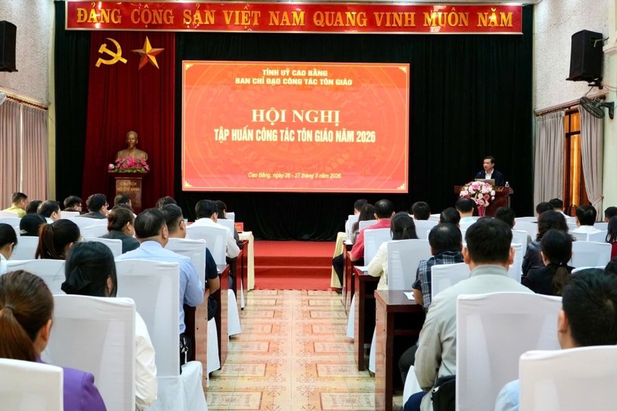 Cao Bằng: 140 học viên tham dự hội nghị tập huấn công tác tôn giáo