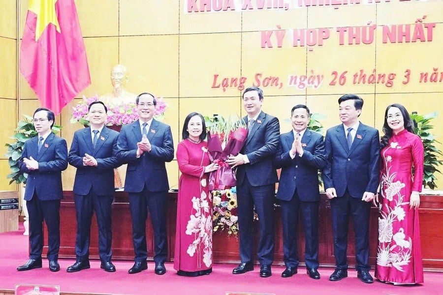 Bà Đoàn Thị Hậu tái đắc cử Chủ tịch HĐND tỉnh Lạng Sơn