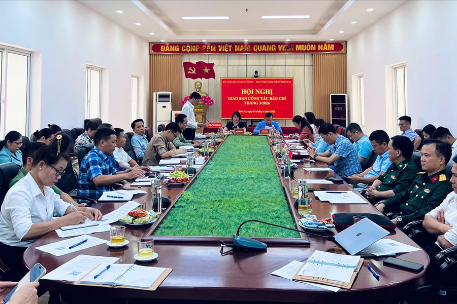 Giữ nhịp thời sự, lan tỏa đồng thuận: Dấu ấn báo chí ở Sơn La tháng 3/2026