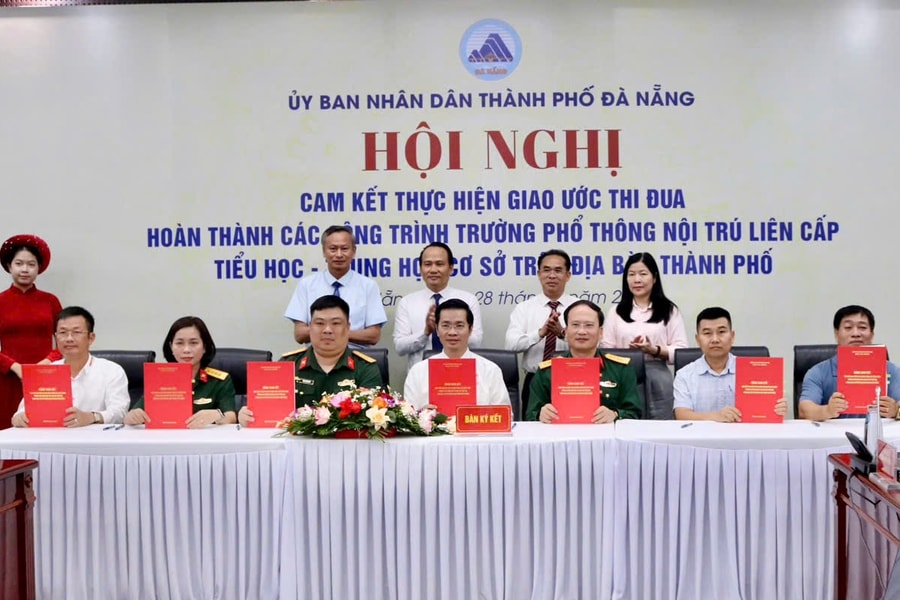 Đà Nẵng đẩy nhanh tiến độ thi công 6 trường nội trú liên cấp biên giới