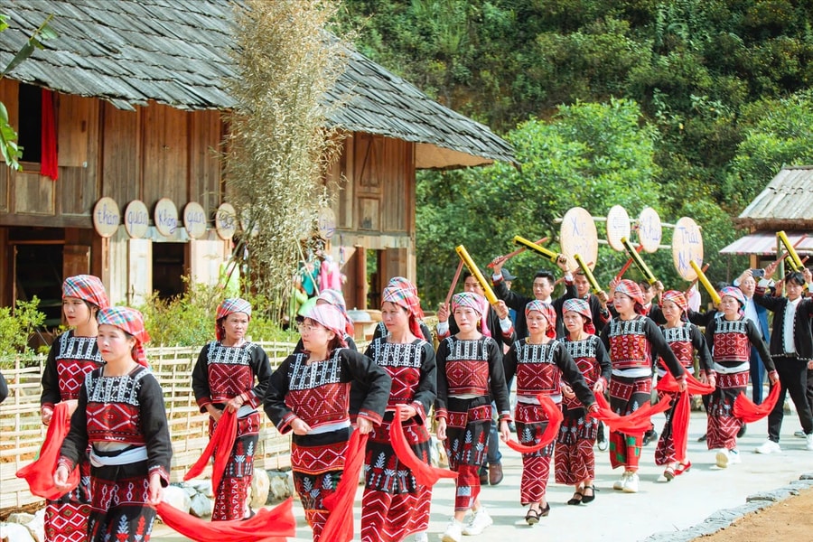 Bản Mây - nơi cộng đồng các dân tộc “sống cùng nhau”