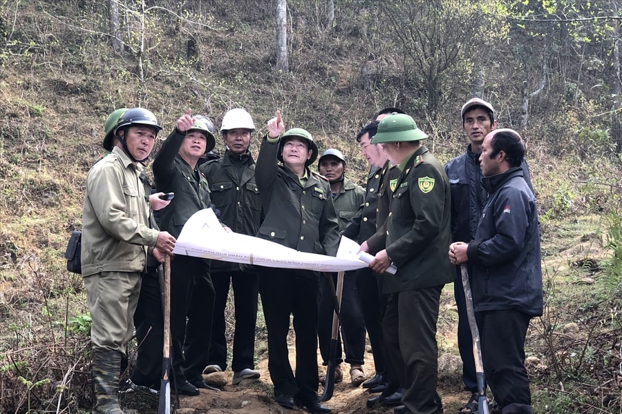 Lào Cai đang quyết liệt phòng chống cháy rừng từ sớm, từ xa