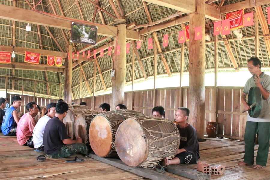 Một báu vật được người Tơ Đrá sử dụng trong lễ trọng đại