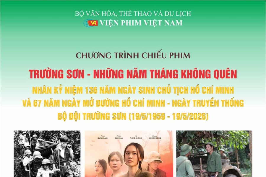 3 bộ phim tri ân bộ đội Trường Sơn được chiếu miễn phí