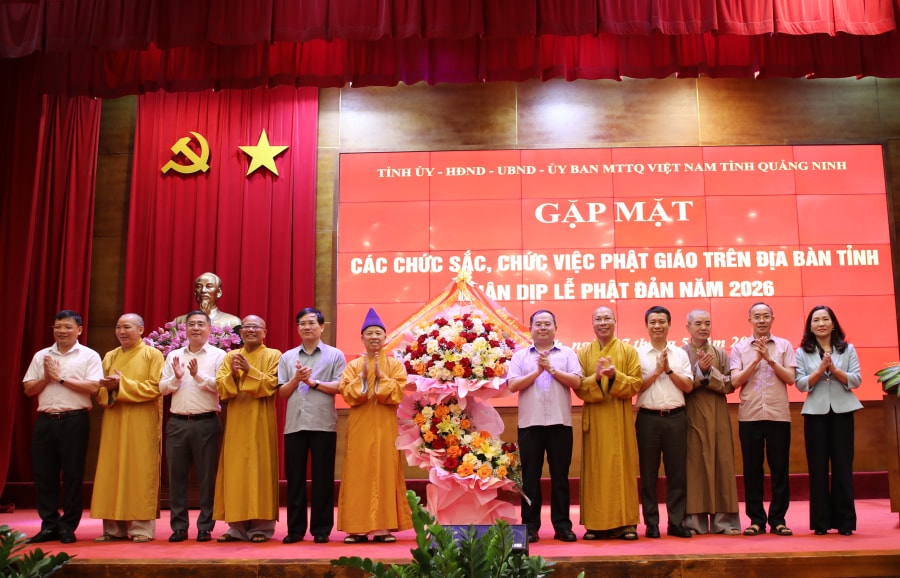 Phật giáo Quảng Ninh góp phần củng cố khối đại đoàn kết toàn dân tộc