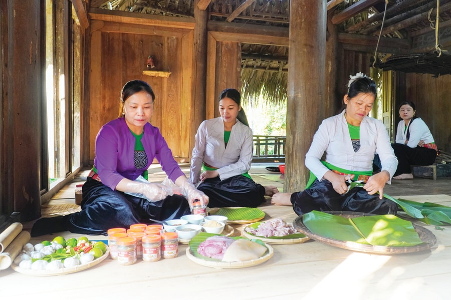 Chiều sâu trong văn hóa ẩm thực của người Mường