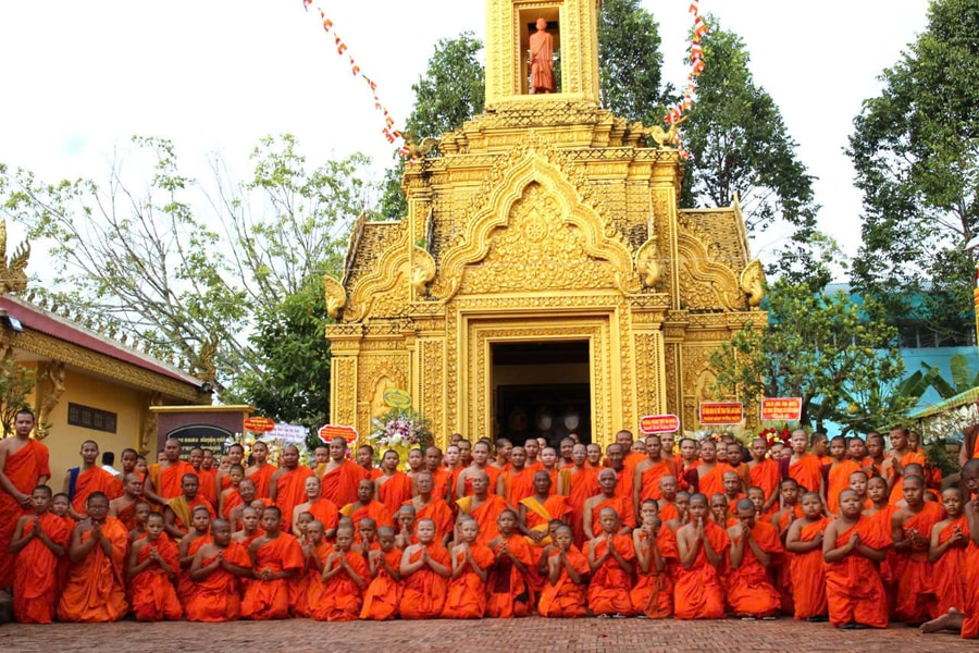 Lễ kỷ niệm ngày hy sinh của 4 vị hòa thượng liệt sĩ dân tộc Khmer