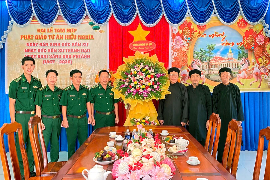 Chúc mừng Đại lễ Tam hợp của Phật giáo Tứ Ân Hiếu Nghĩa