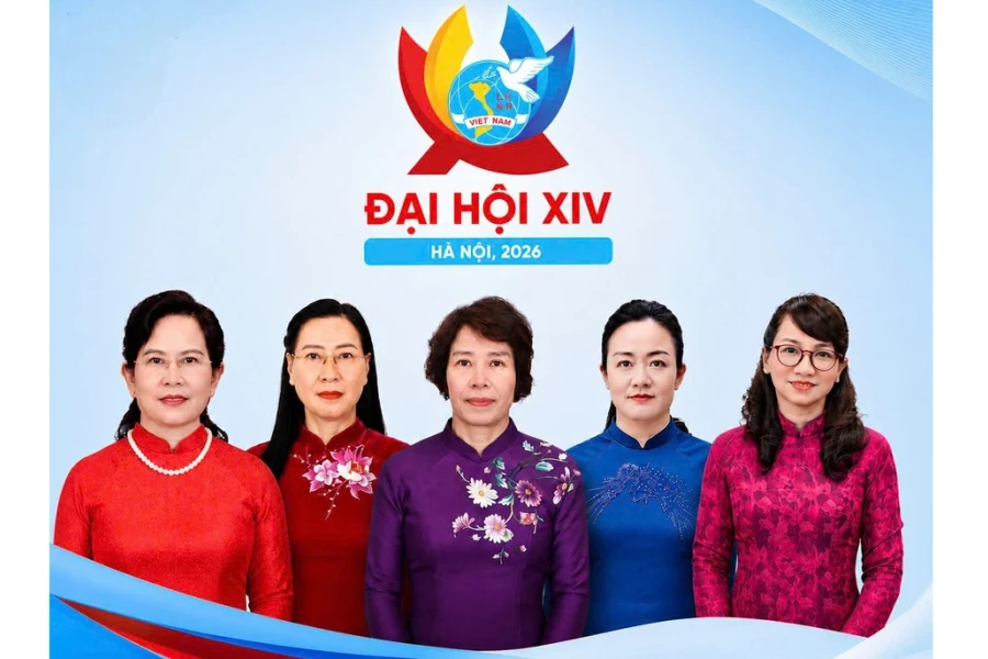 Ban Chấp hành Trung ương Hội LHPN Việt Nam khóa XIV có 5 nữ Ủy viên Trung ương