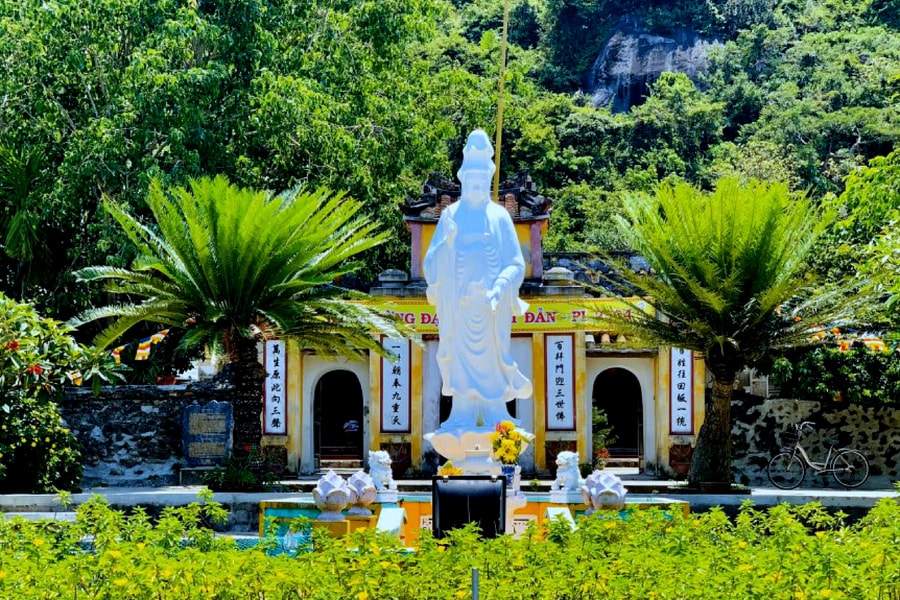 Ngôi chùa "4 không" ở Cù Lao Chàm