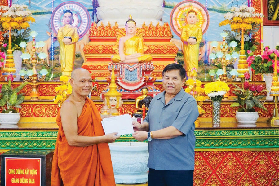 “Điểm tựa” tinh thần của người dân nơi phum, sóc