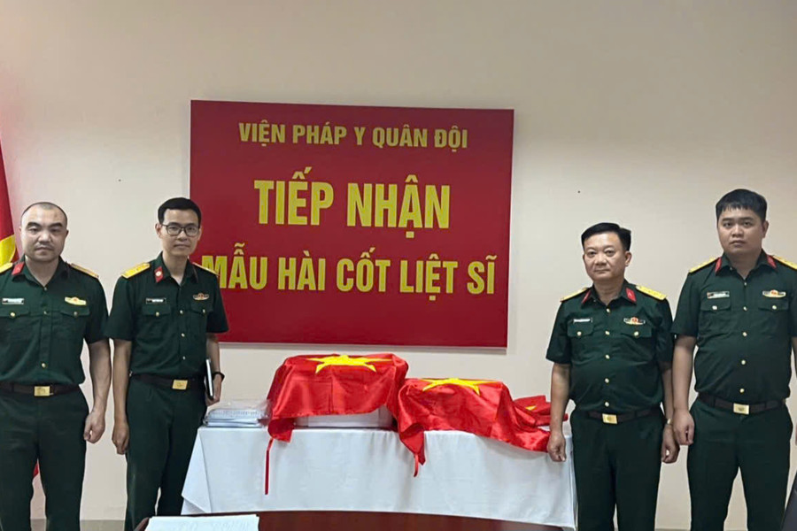 Quảng Ninh hoàn thành hơn 50% kế hoạch xác định danh tính hài cốt liệt sĩ bằng ADN