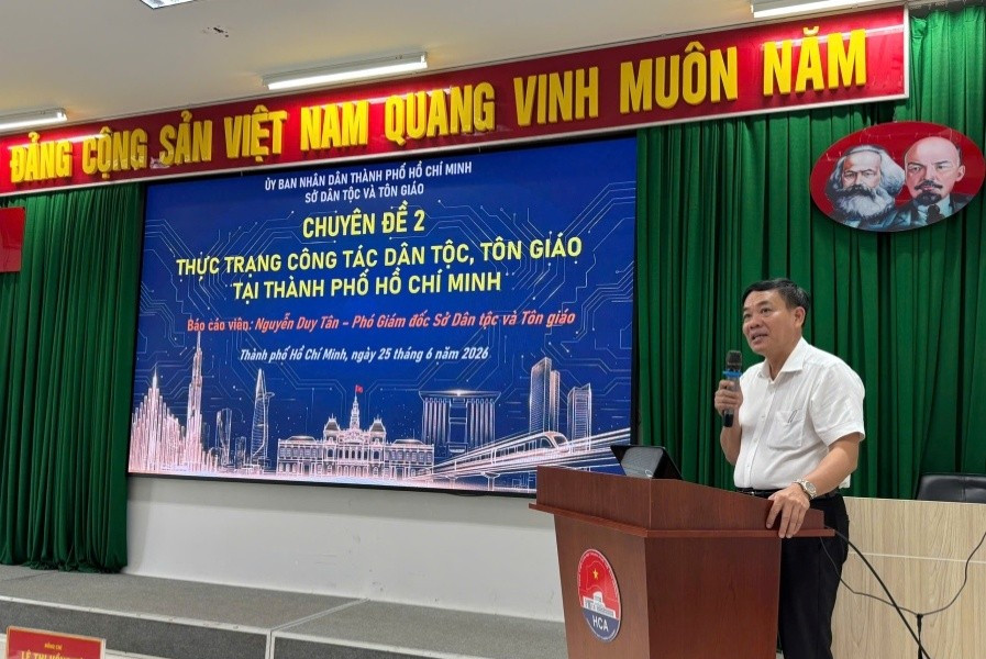 TP. Hồ Chí Minh: Bồi dưỡng công tác dân tộc, tôn giáo cho cán bộ cơ sở