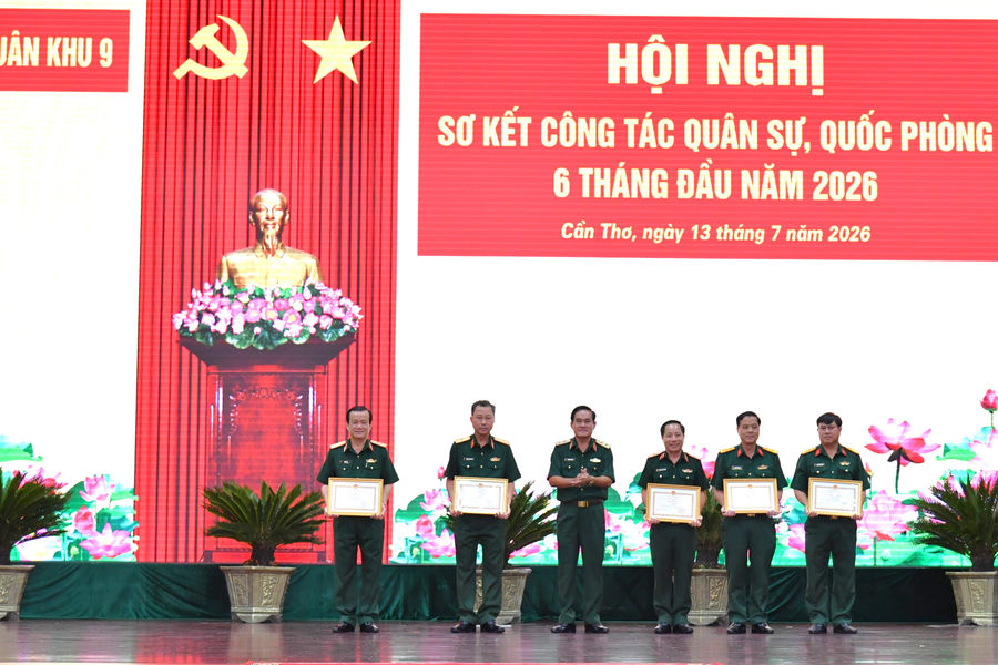 Quân khu 9: Hoàn thành toàn diện nhiệm vụ quân sự, quốc phòng