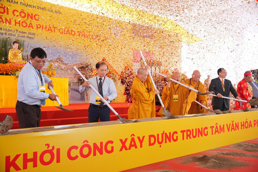 Khởi công xây dựng Trung tâm văn hóa Phật giáo Thủ đô