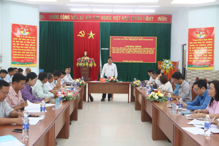 Làm rõ nguyên nhân và đề xuất phương án xử lý các công trình vốn Chương trình MTQG chậm tiến độ