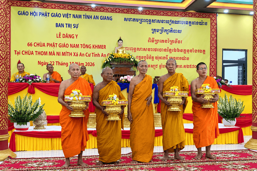 Lễ Dâng y Kathina và truyền thống tri ân chư tăng của người Khmer